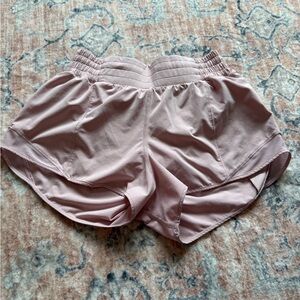lululemon athletica Women's Light Pink Running Shorts